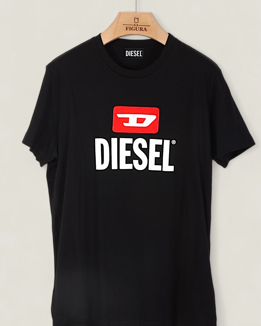 Tricou Diesel T-DIEGO NEW D LOGO Barbati Negru