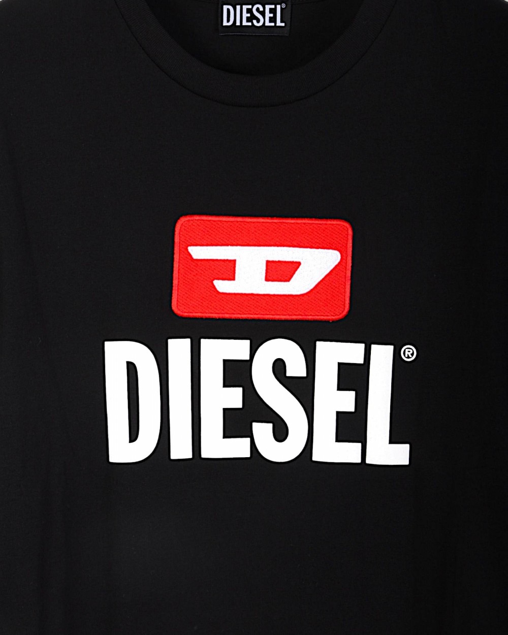 Tricou Diesel T-DIEGO NEW D LOGO Barbati Negru