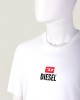 Tricou Diesel T-JUST SMALL NEW D LOGO Barbati Alb