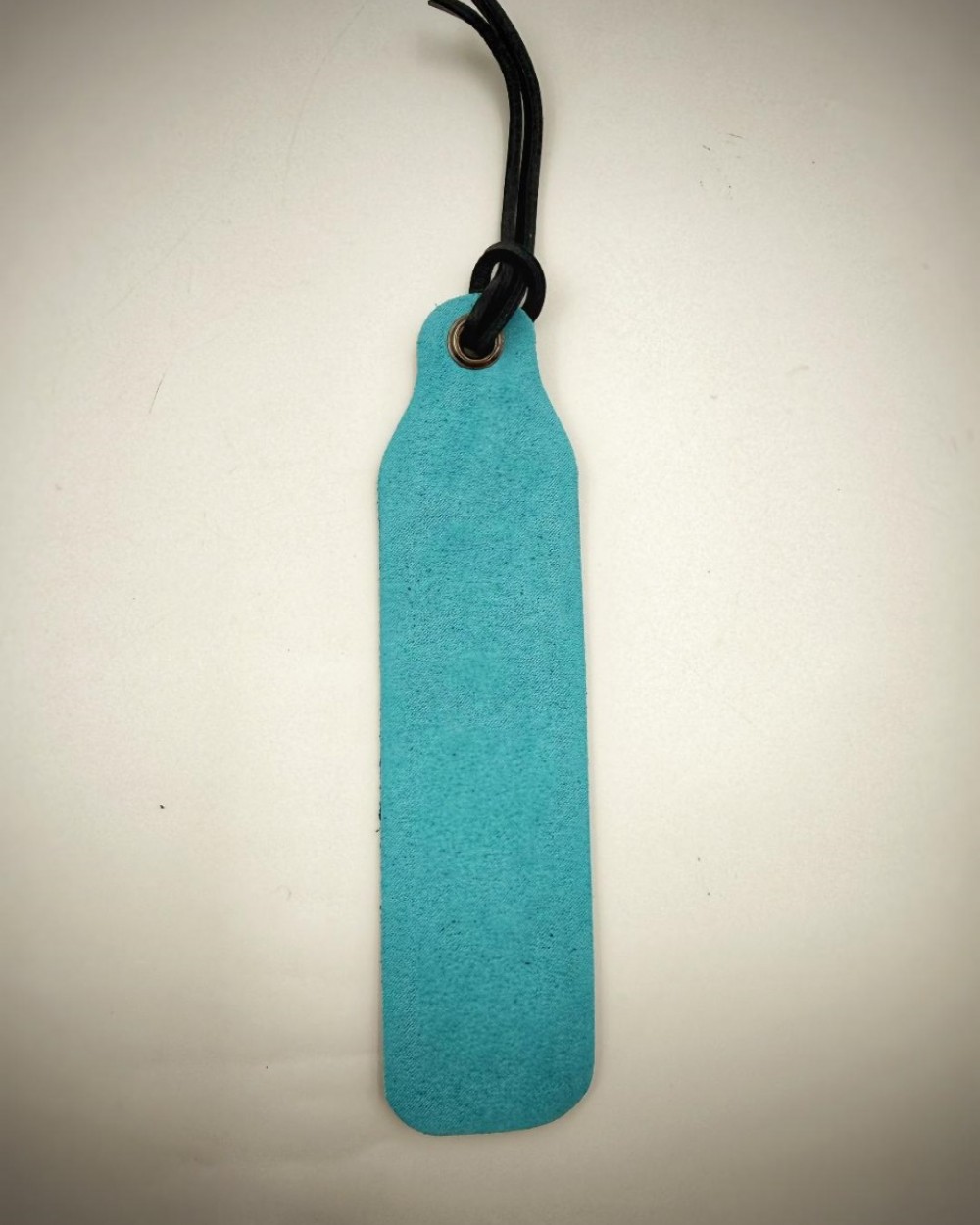 Set esarfa Misty Azure: esarfa, semn de carte din piele