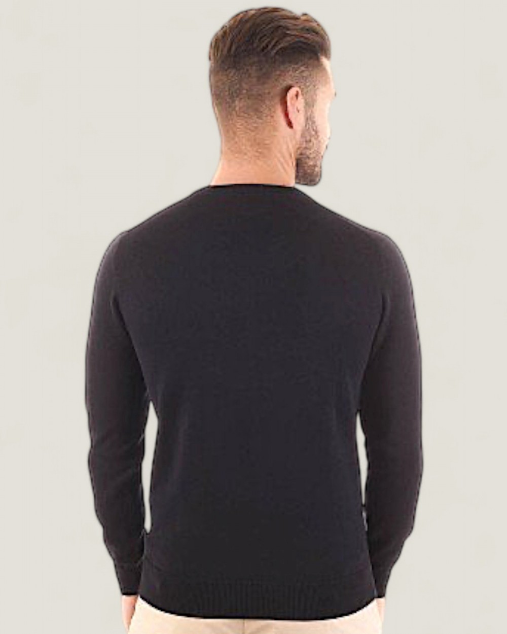 Pulover Barbati Gant Bleumarin Logo