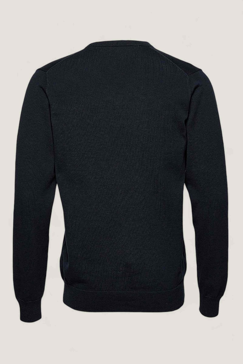 Pulover Barbati Gant Bleumarin Logo Pulover Barbati Gant Bleumarin Logo