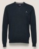 Pulover Barbati Gant Bleumarin Logo Pulover Barbati Gant Bleumarin Logo