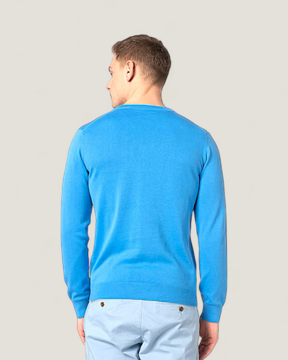 Pulover Barbati Gant Blue Logo Pulover Barbati Gant Blue Logo