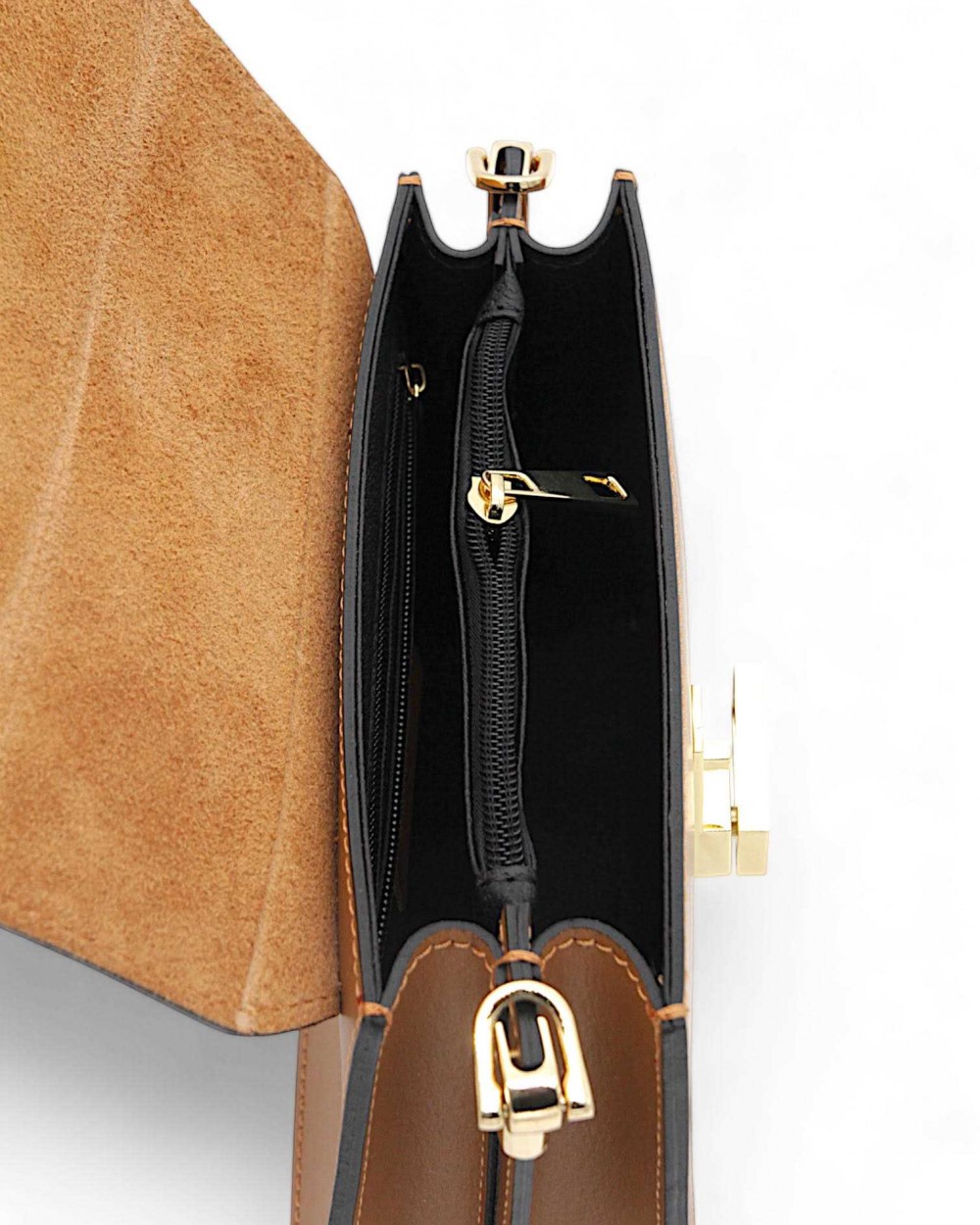 Geanta Crossbody Piele Naturala Made in Italy Maro