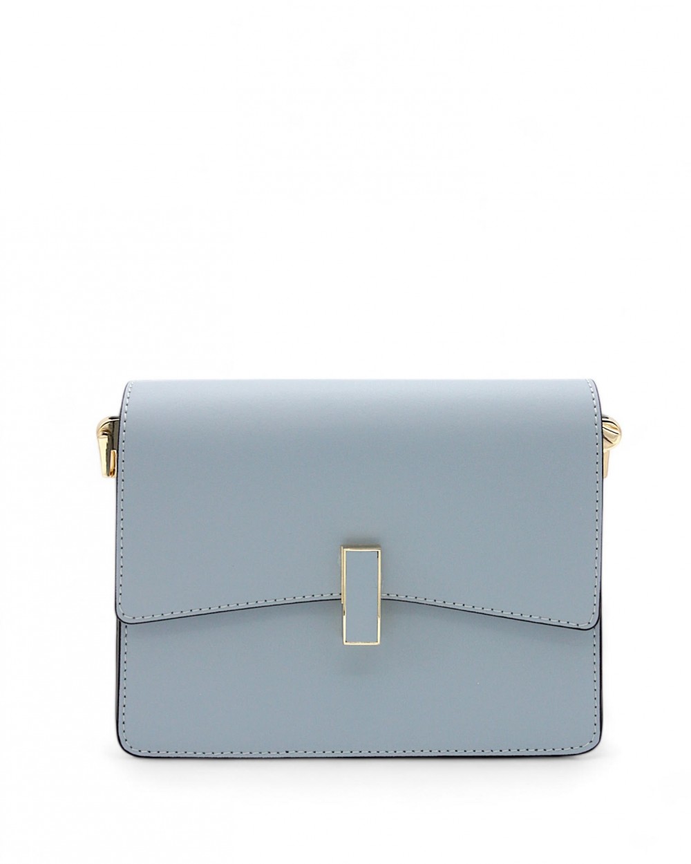 Geanta Crossbody Piele Naturala Made in Italy Blue