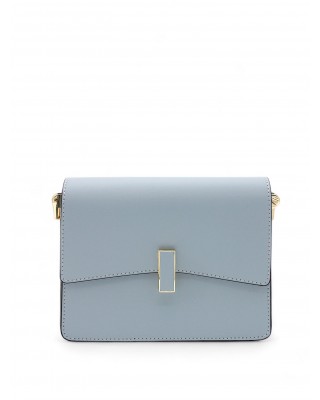 Geanta Crossbody Piele Naturala Made in Italy Blue