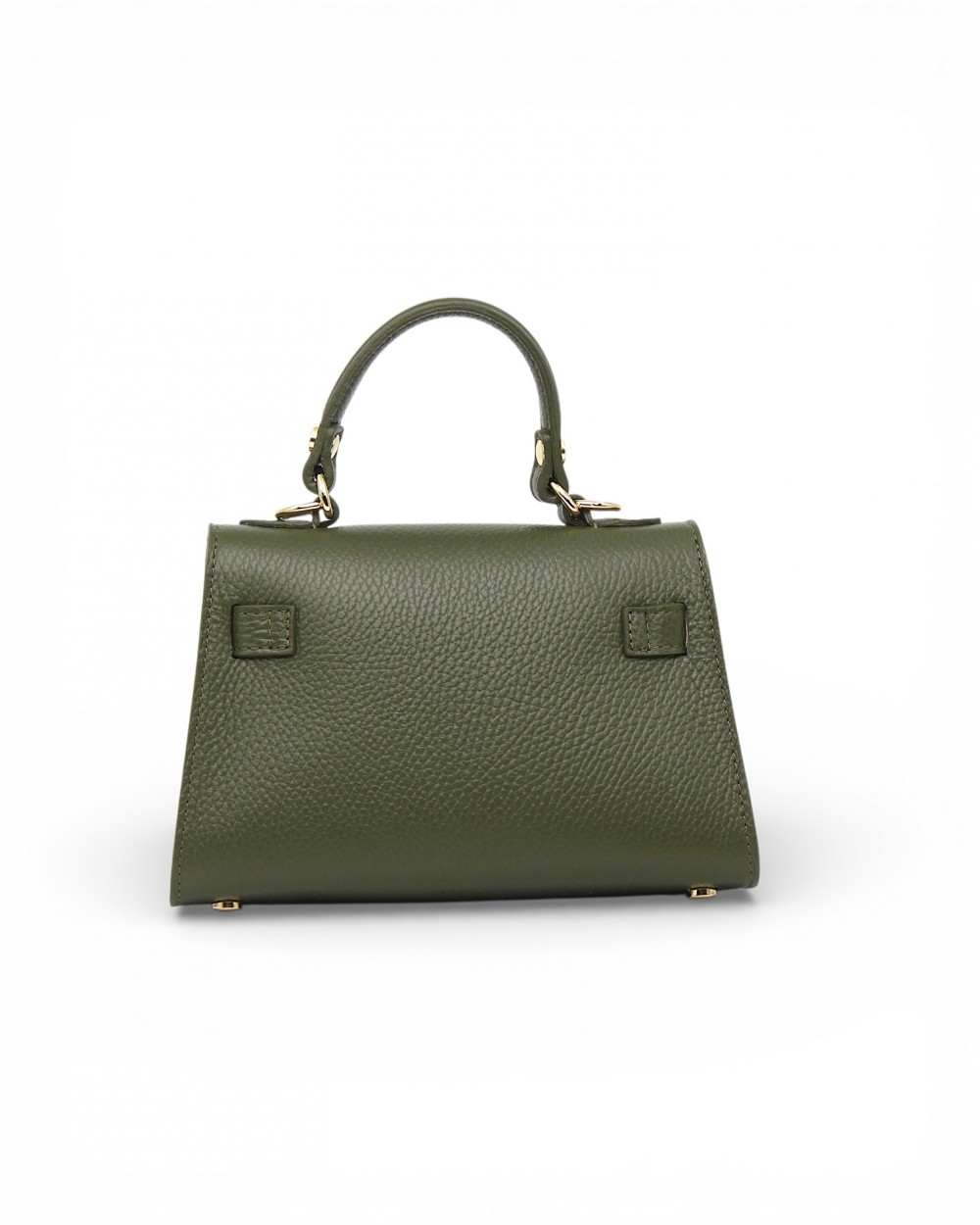 Geanta piele naturala dama verde Made in Italy Geanta piele naturala dama verde Made in Italy