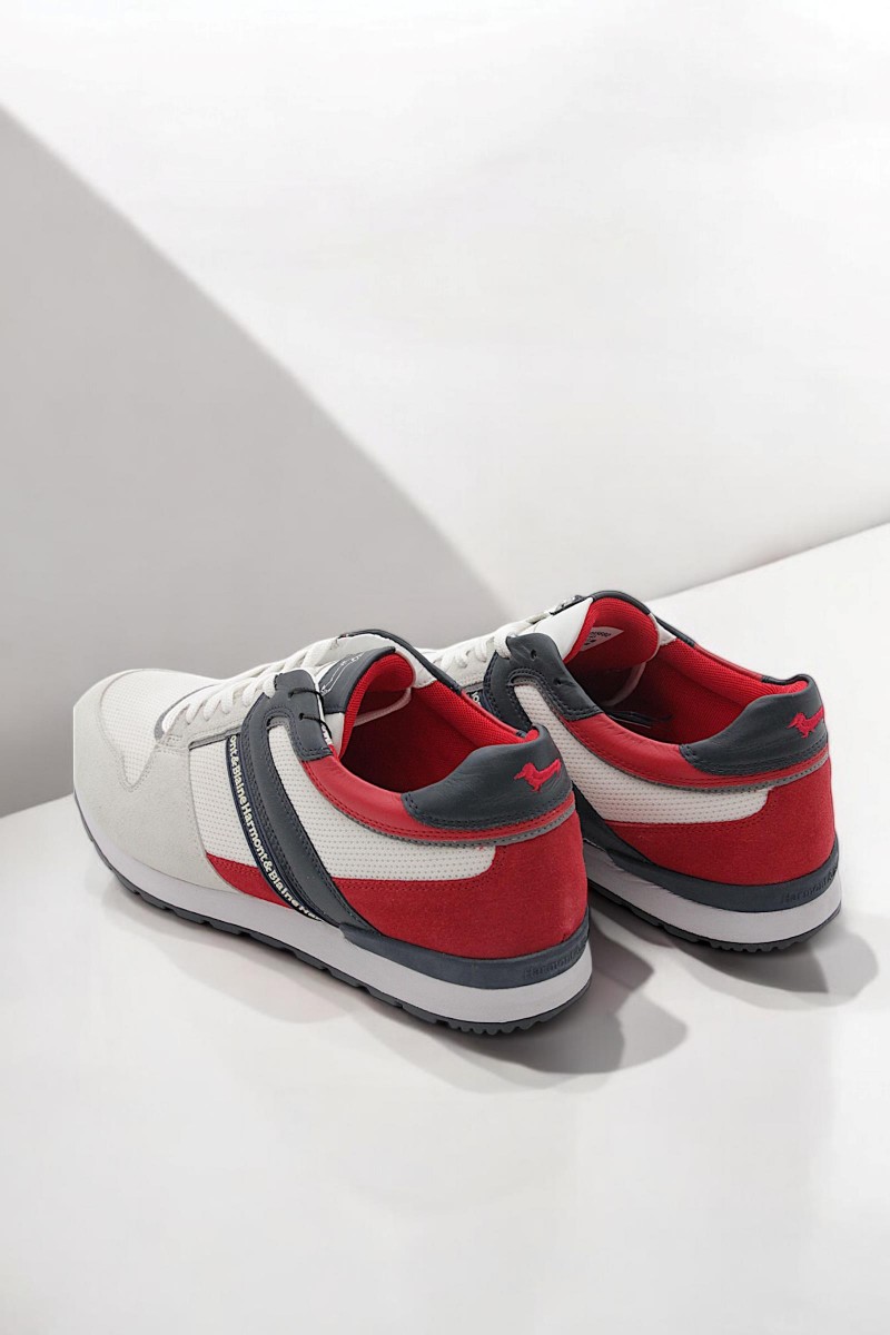 Sneakersi Albi Harmont & Blaine Barbati Piele Sneakersi Albi Harmont & Blaine Barbati Piele