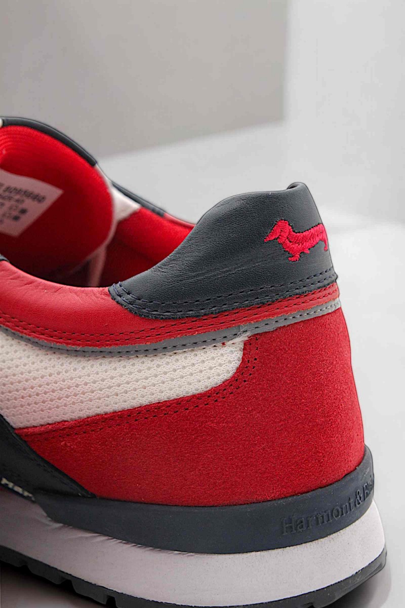 Sneakersi Albi Harmont & Blaine Barbati Piele Sneakersi Albi Harmont & Blaine Barbati Piele