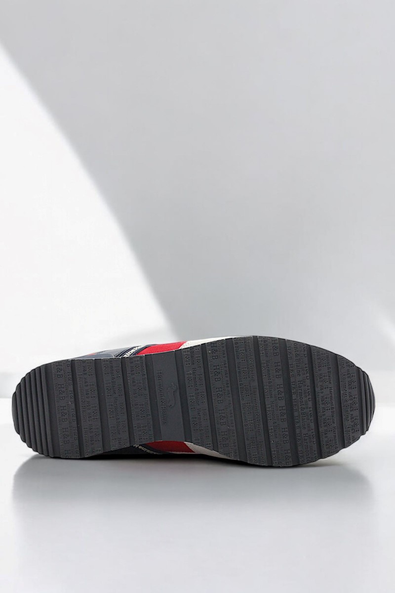 Sneakersi Albi Harmont & Blaine Barbati Piele Sneakersi Albi Harmont & Blaine Barbati Piele