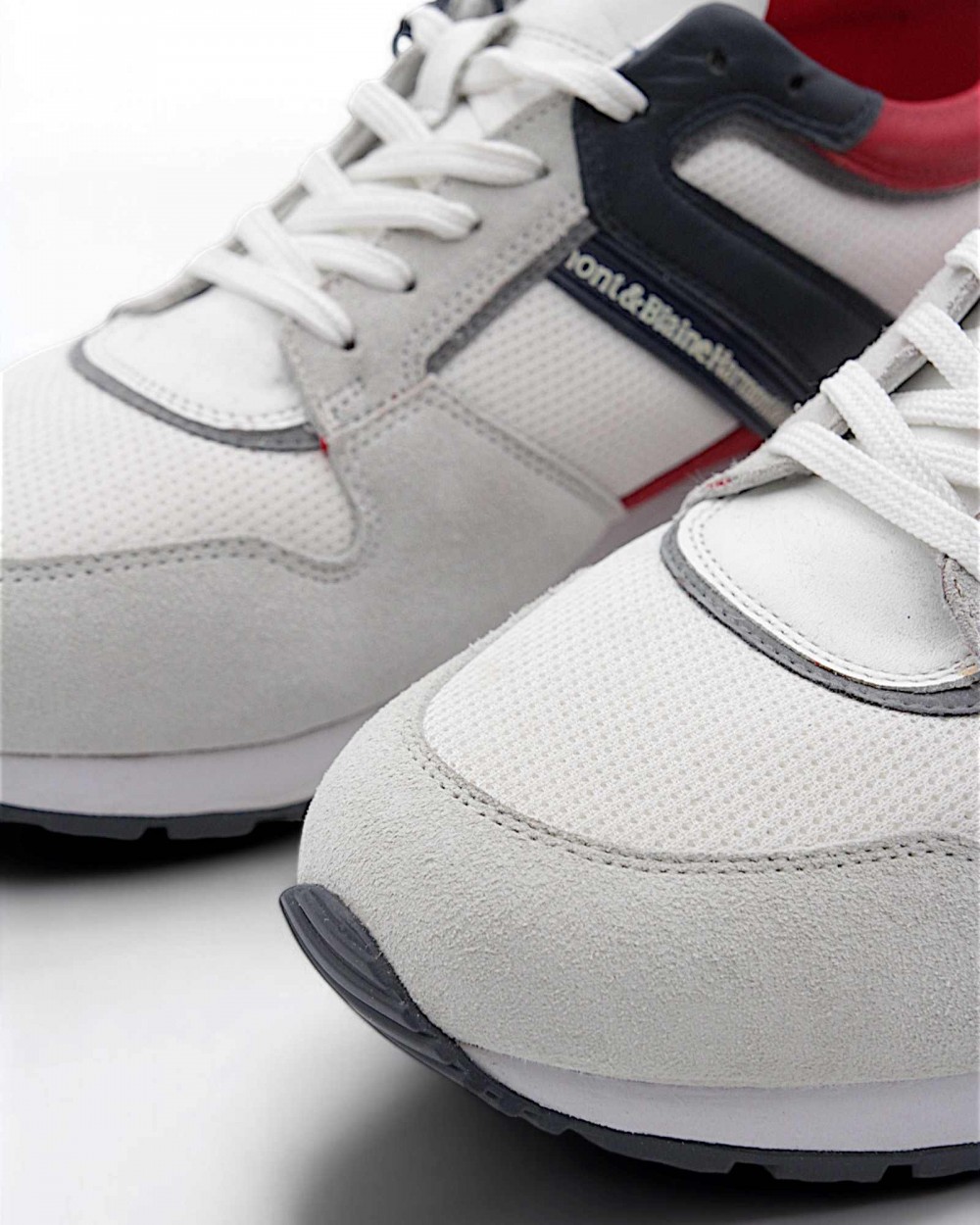 Sneakersi Albi Harmont & Blaine Barbati Piele Sneakersi Albi Harmont & Blaine Barbati Piele