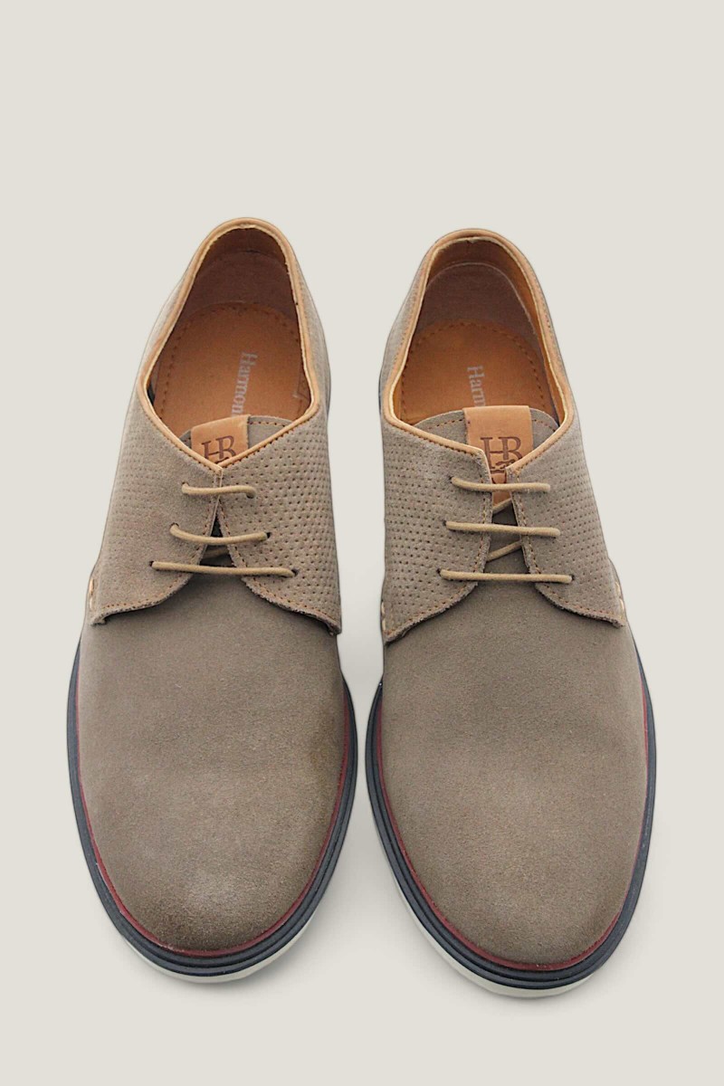 Pantofi Casual Harmont & Blaine Usori Din Piele Intoarsa Bej Barbati Pantofi Casual Harmont & Blaine Usori Din Piele Intoarsa Bej Barbati