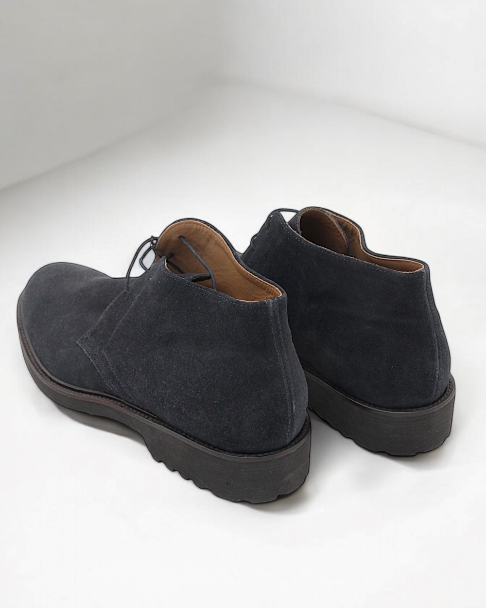 Ghete Piele Intoarsa Angelo Nardelli Barbati Bleumarin