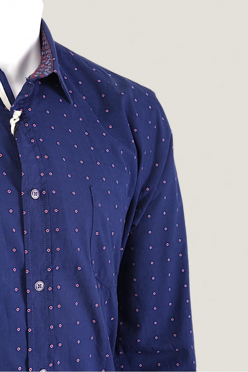 Camasa Barbati Alessandro Lamura Milano Casual Albastra Made in Italy Camasa Barbati Alessandro Lamura Milano Casual Albastra Made in Italy