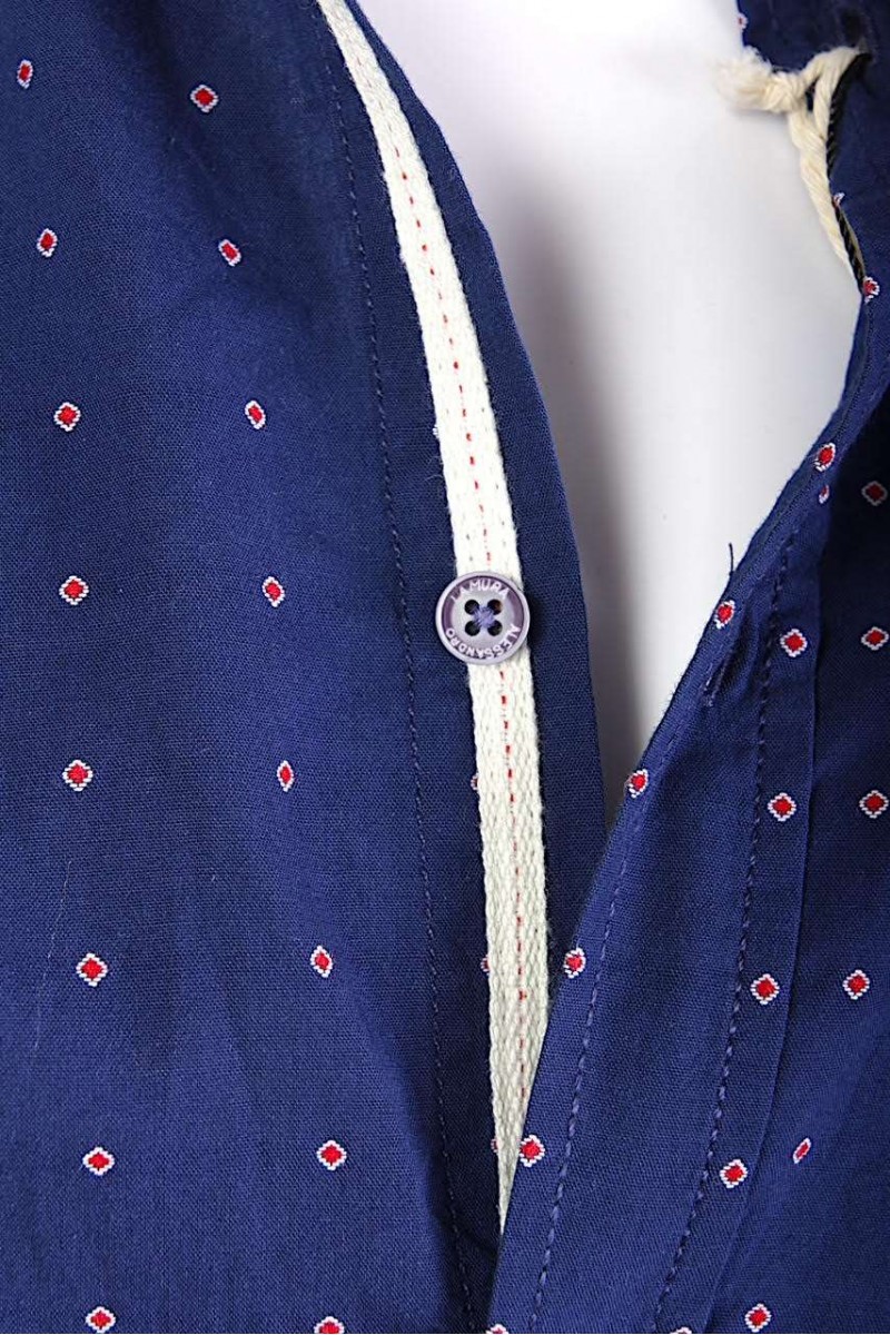 Camasa Barbati Alessandro Lamura Milano Casual Albastra Made in Italy Camasa Barbati Alessandro Lamura Milano Casual Albastra Made in Italy