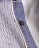 Camasa Barbati Alessandro Lamura Milano Casual cu Dungi Fine Made in Italy Camasa Barbati Alessandro Lamura Milano Casual cu Dungi Fine Made in Italy