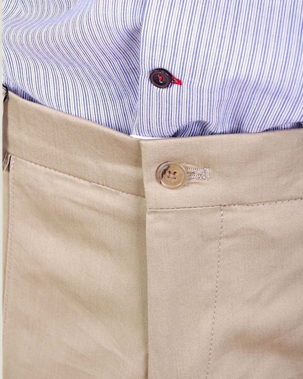 Camasa Barbati Alessandro Lamura Milano Casual cu Dungi Fine Made in Italy