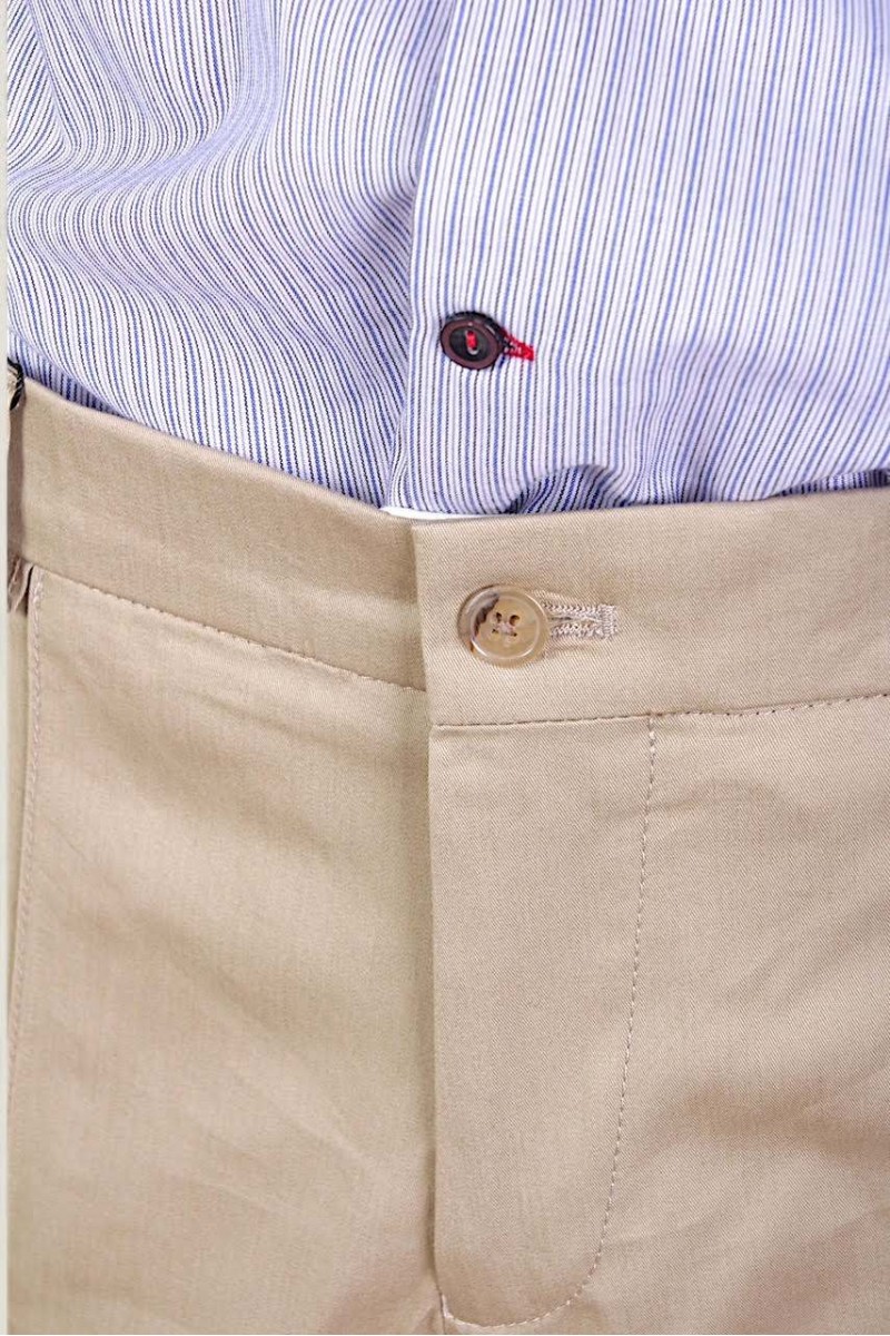 Pantaloni Barbati Bej Confort Fit Subtiri Slim Fit La Figura Pantaloni Barbati Bej Confort Fit Subtiri Slim Fit La Figura