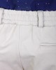 Pantaloni Barbati Bej Confort Fit cu Elastic In Talie Slim Fit La Figura Pantaloni Barbati Bej Confort Fit cu Elastic In Talie Slim Fit La Figura