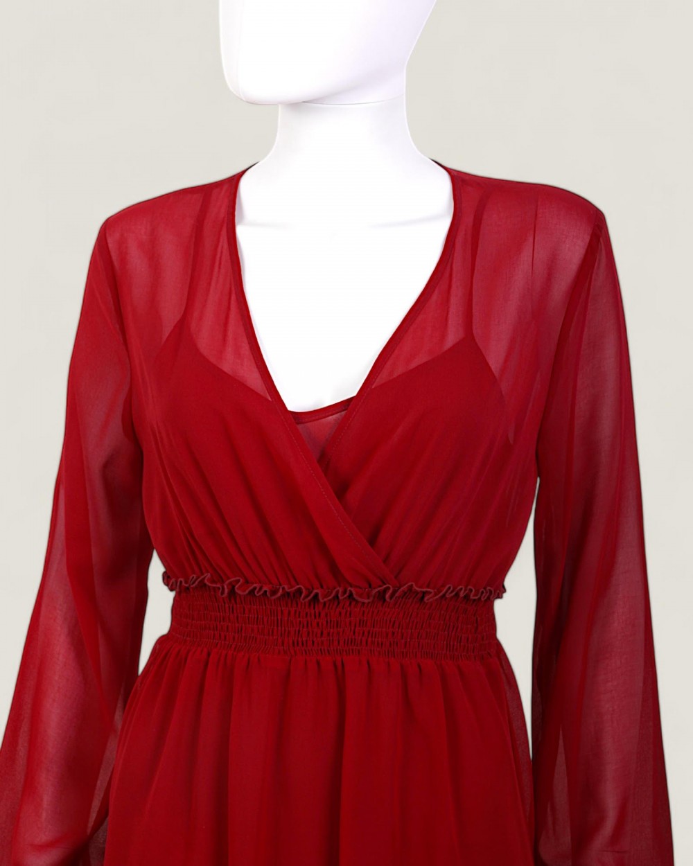 Rochie LIU JO dama, scurta, culoarea bordeaux cu jupa W69049T0110