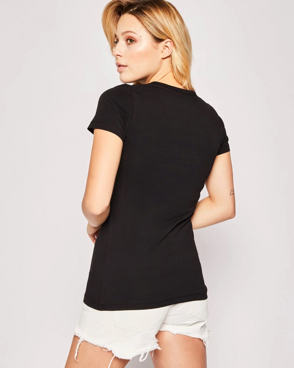 Tricou LOVE MOSCHINO dama culoare Negru W4F302PM3517