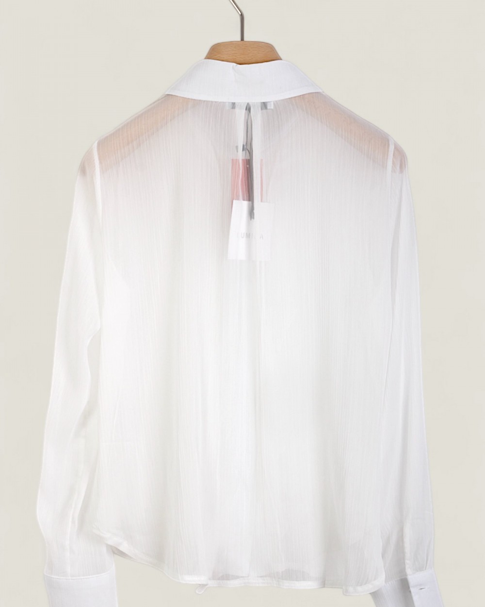 Camasa Alba Franjuri Lumina Dama