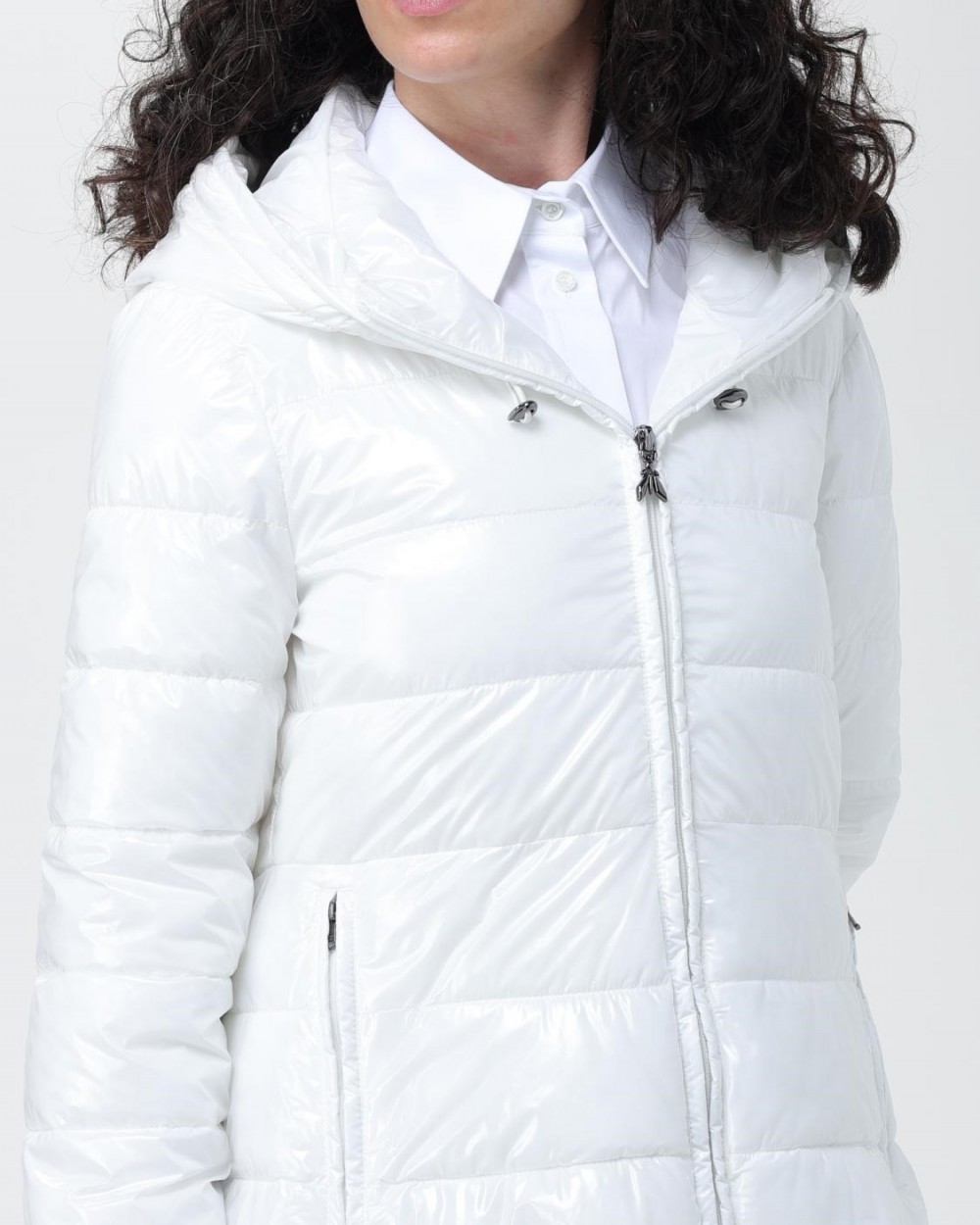 Geaca alba dama Patrizia Pepe 