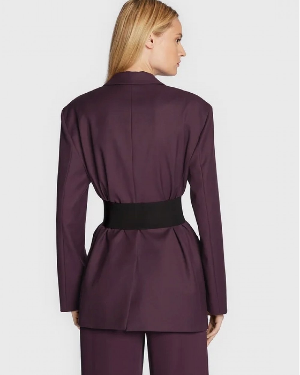  Sacou Patrizia Pepe Oversize Violet marimea 42IT