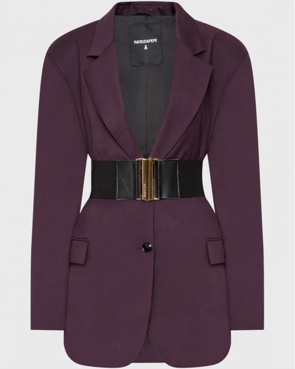  Sacou Patrizia Pepe Oversize Violet marimea 42IT