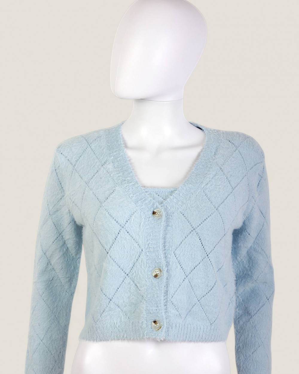 Set Pulover si Top Bleu Ciel Occult Italy