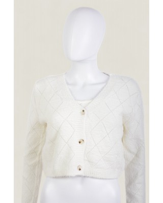 Set Pulover si Top Alb Occult Italy