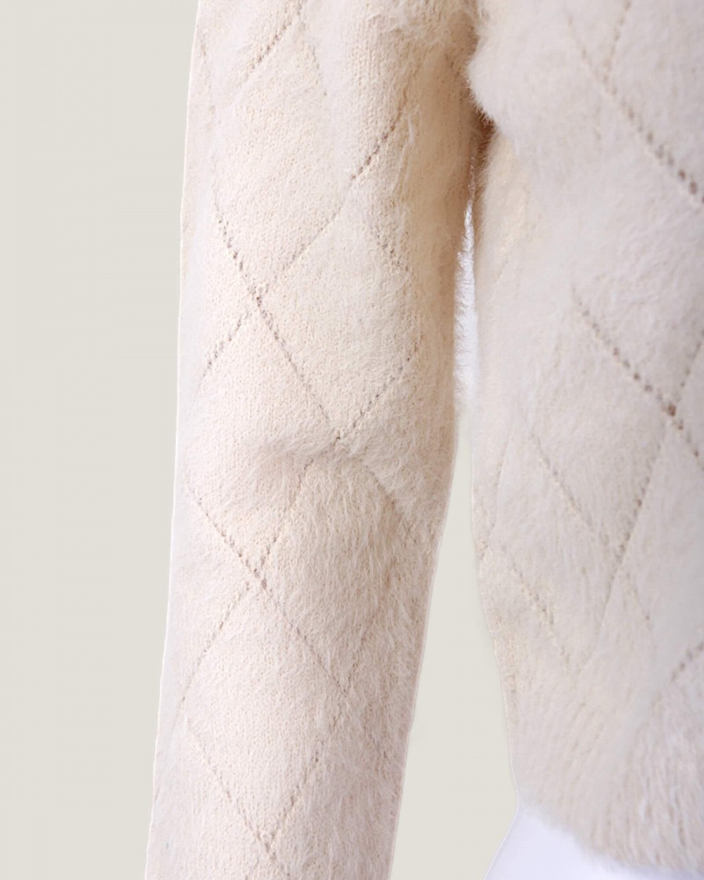 Set Pulover si Top Bej Occult Italy