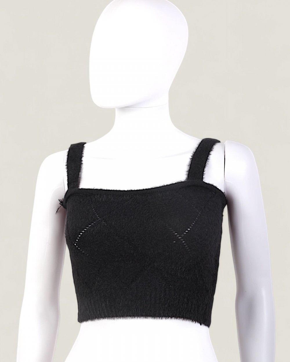 Set Pulover si Top Negru Occult Italy