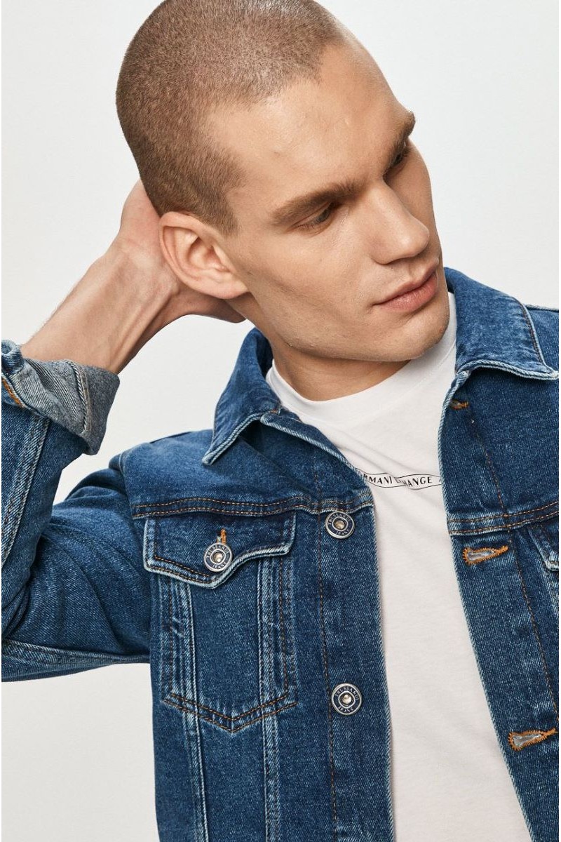 Geaca Denim Barbati Trussardi Geaca Denim Barbati Trussardi