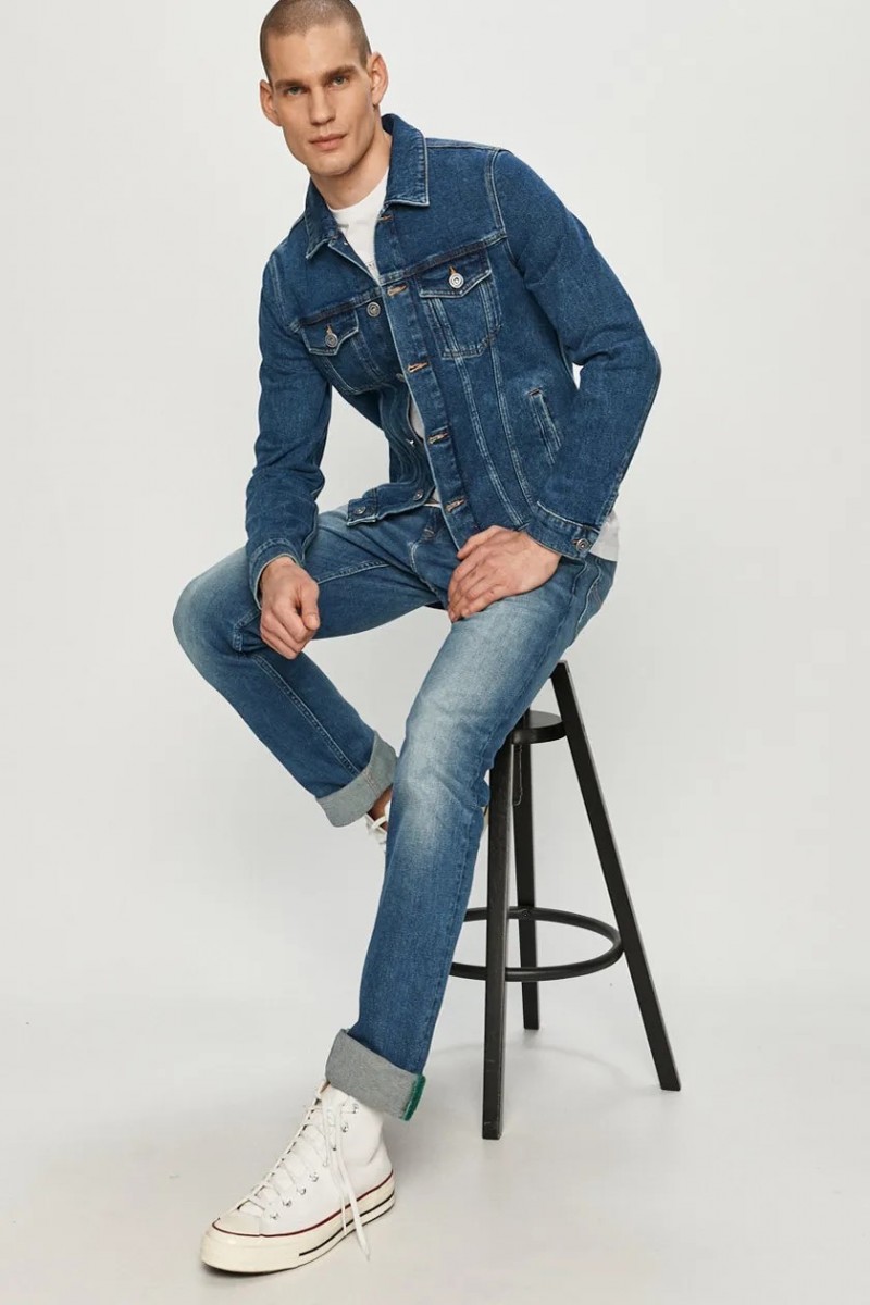 Geaca Denim Barbati Trussardi Geaca Denim Barbati Trussardi
