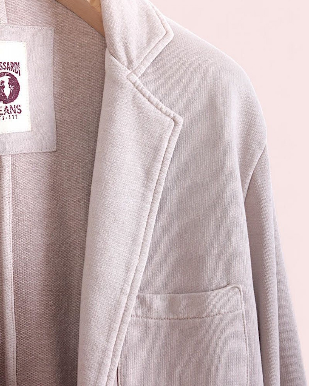 Sacou Casual Barbati Trussardi Bumbac Cream