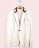Sacou Casual Barbati Trussardi In si Bumbac Cream Sacou Casual Barbati Trussardi In si Bumbac Cream