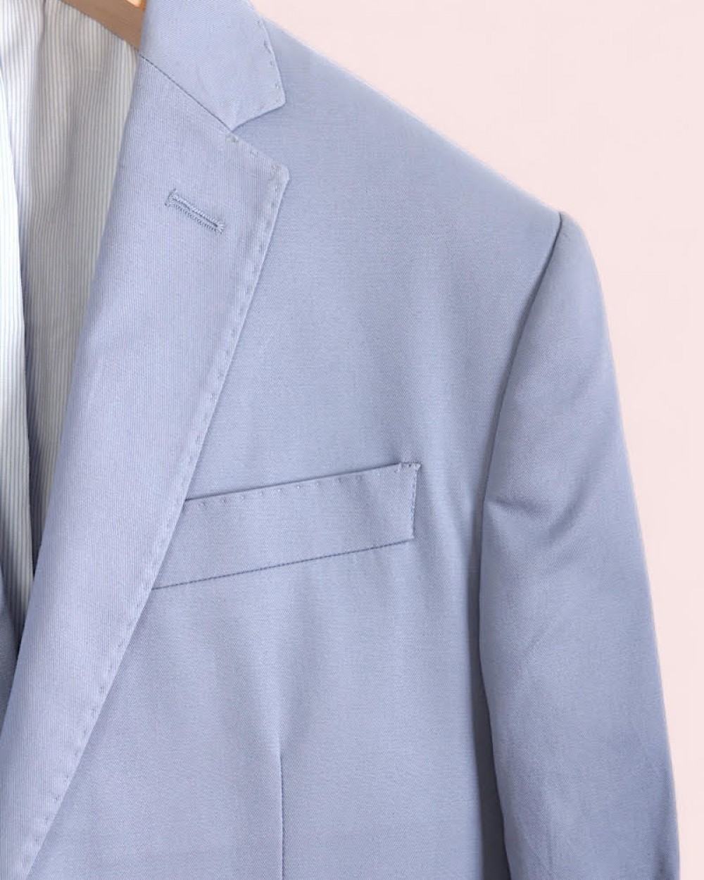 Sacou Casual Barbati Trussardi Bumbac Blue Ciel