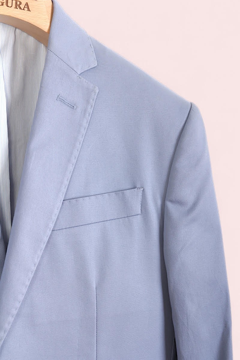 Sacou Casual Barbati Trussardi Bumbac Blue Ciel Sacou Casual Barbati Trussardi Bumbac Blue Ciel