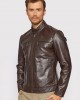 Geaca Imitatie de Piele Biker Barbati Trussardi Geaca Imitatie de Piele Biker Barbati Trussardi