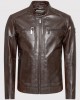 Geaca Imitatie de Piele Biker Barbati Trussardi Geaca Imitatie de Piele Biker Barbati Trussardi