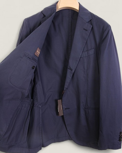 Sacou Casual Barbati Trussardi Bumbac Bleumarin