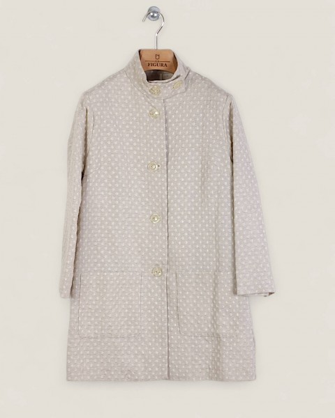 Trench Trussardi Crem Deschis Dama Bumbac